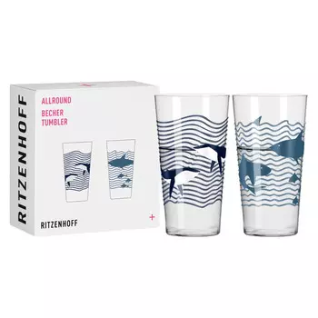 Ritzenhoff Набор стаканов для воды 0,430 л, 2 предмета "Romi Bohnenberg" Allround Ritzenhoff