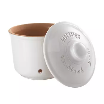 Rmertopf Горшок для чеснока, 12,5 см, белый, Rmertopf