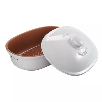 Rmertopf Горшок для хранения хлеба овальный, 40 х 20 х 28 см, белый, Rmertopf