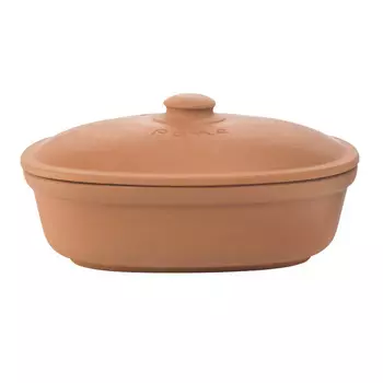 Rmertopf Горшок для хранения хлеба овальный средний, 30 х 15 х 21 см, коричневый, Rmertopf