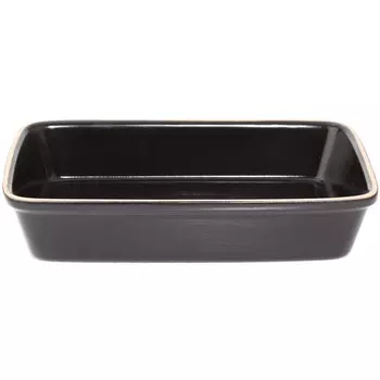 Rmertopf Противень для гриля большой, 33,2 x 21,1 x 6,5 см, черный, BLACK EDITION Rmertopf BBQ Rmertopf