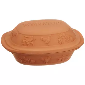 Rmertopf Жаровня средняя с рустикальными мотивами, 35 х 16,5 х 22,5 см, Rmertopf