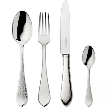 Robbe & Berking Набор столовых приборов с массивным серебряным покрытием 4 предмета Martel Robbe & Berking