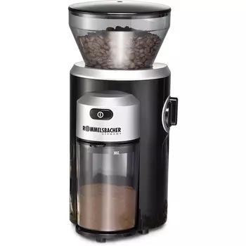 Rommelsbacher Кофемолка Rommelsbacher EKM 300 / 150 Вт / 120, 220 г / 12 уровней помола / нержавеющая сталь