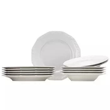 Rosenthal Набор из 12 тарелок White Maria Rosenthal