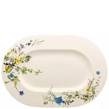 Rosenthal Тарелка 41 x 29 см овальная Fleurs des Alpes Brillance Rosenthal