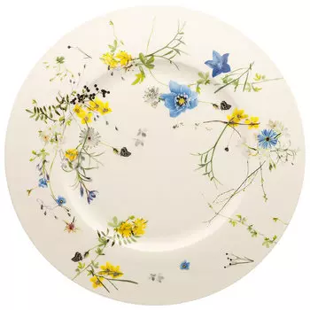 Rosenthal Тарелка сервировочная / подставочная 33 см Fleurs des Alpes Brillance Rosenthal