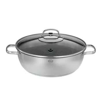 Rosle Сотейник с крышкой и паровой вставкой 28 см Rosle