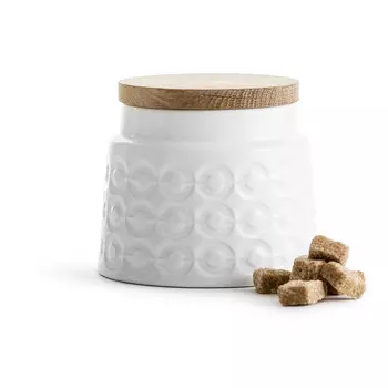 Sagaform Банка для хранения 10 см, белая Nature Sagaform