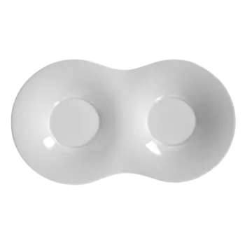 Seltmann Weiden Блюдо двойное 26 см белое Savoy Seltmann