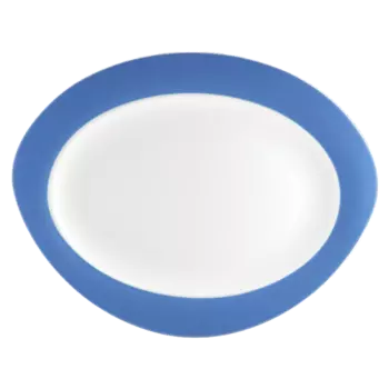 Seltmann Weiden Блюдо овальное 35 см Blau Trio Seltmann