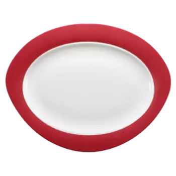Seltmann Weiden Блюдо овальное 35 см Rubinrot Trio Seltmann