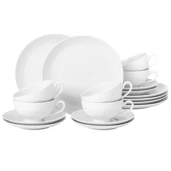 Seltmann Weiden Чайный сервиз из 18 предметов White Amina Seltmann Weiden