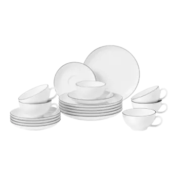 Seltmann Weiden Чайный сервиз на 18 предметов B Black Line Lido Seltmann Weiden