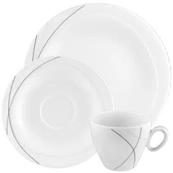 Seltmann Weiden Кофейный сервиз 18 предметов Highline Trio Seltmann