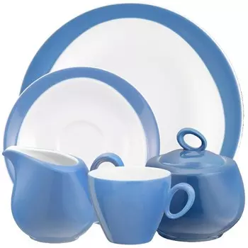 Seltmann Weiden Кофейный сервиз 20 предметов Blau Trio Seltmann