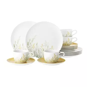 Seltmann Weiden Кофейный сервиз из 18 предметов Curry Meadow Grasses Liberty Seltmann Weiden