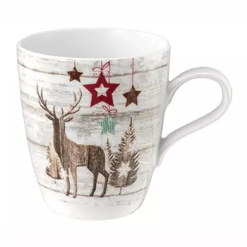 Seltmann Weiden Кружка 0,4 л белая Life Christmas Seltmann Weiden