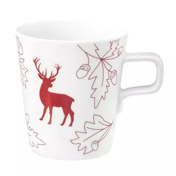 Seltmann Weiden Кружка для кофе 0,37 л красная Waldklnge No Limits Seltmann