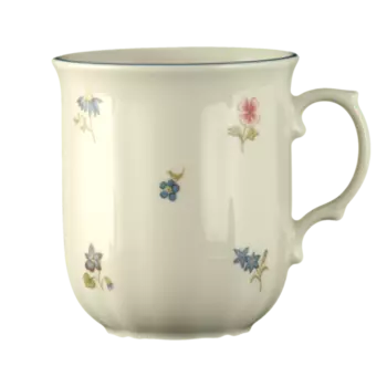 Seltmann Weiden Кружка с ручкой 0,25 л Streublume blauer Rand Marie-Luise Seltmann
