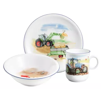 Seltmann Weiden Набор детской посуды 3 предмета, Compact Mein Traktor Seltmann Weiden