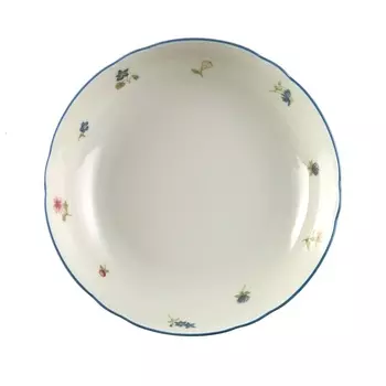 Seltmann Weiden Набор пиал / чаш для салата 16 см, 6 предметов Streublume blauer Rand Marie-Luise Seltmann Weiden