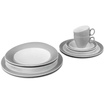 Seltmann Weiden Набор столовой посуды 10 предметов Steingrau Trio Seltmann