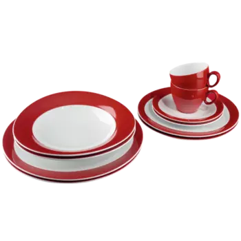 Seltmann Weiden Набор столовой посуды 10 предметов Rubinrot Trio Seltmann