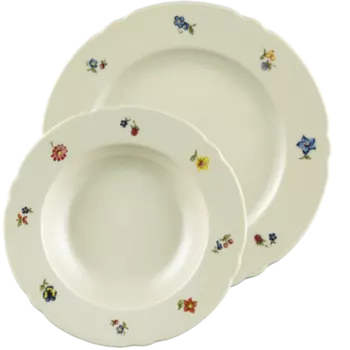 Seltmann Weiden Набор тарелок 12 предметов Bltenmeer Marie-Luise Seltmann