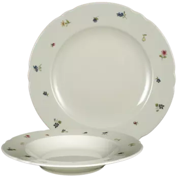 Seltmann Weiden Набор тарелок 12 предметов Blumenzauber Marie-Luise Seltmann