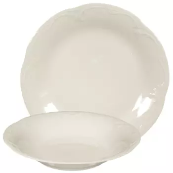 Seltmann Weiden Набор тарелок 12 предметов кремовый Rubin Seltmann