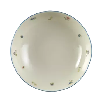 Seltmann Weiden Пиала 23 см Streublume blauer Rand Marie-Luise Seltmann