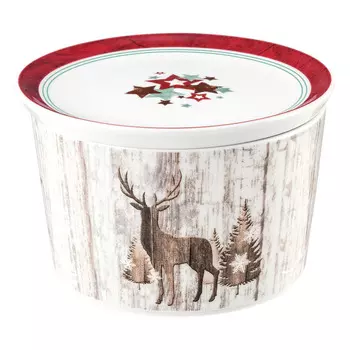 Seltmann Weiden Пиала с крышкой 14х9 см 740 мл Life Christmas Seltmann Weiden