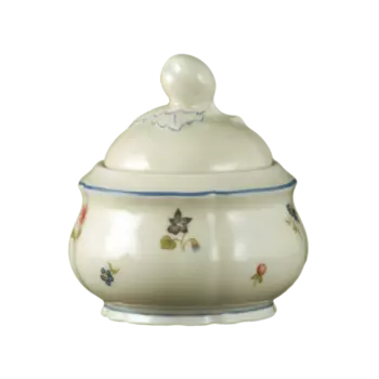 Seltmann Weiden Сахарница на 2 персоны 0.16 л Streublume blauer Rand Marie-Luise Seltmann