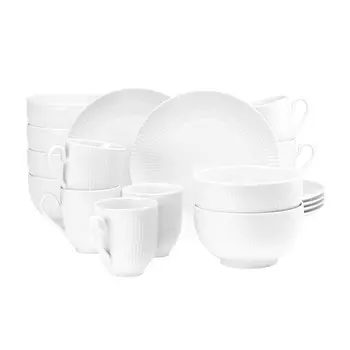Seltmann Weiden Сервиз для завтрака из 18 предметов White Amina Seltmann Weiden