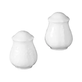 Seltmann Weiden Солонка и перечница 5 см белые Salzburg Seltmann Weiden