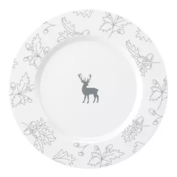 Seltmann Weiden Столовая тарелка 28 см серая Waldklnge No Limits Seltmann