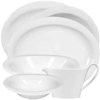 Seltmann Weiden Столовый сервиз 16 предметов белый Top Life Seltmann