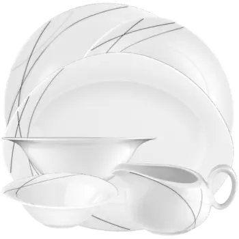 Seltmann Weiden Столовый сервиз 16 предметов Highline Trio Seltmann