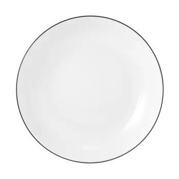 Seltmann Weiden Тарелка для супа 21 см Coup Black Line Lido Seltmann
