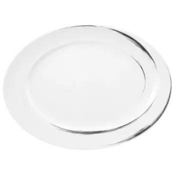 Seltmann Weiden Тарелка овальная 32x26,5 см Grey Brush Seltmann