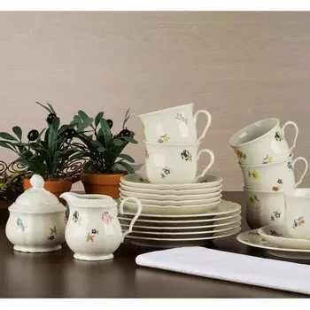 Seltmann Weiden Кофейный сервиз 20 предметов Bltenmeer Marie-Luise Seltmann Weiden