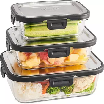 SILBERTHAL Набор герметичных контейнеров для хранения 3 предмета SILBERTHAL