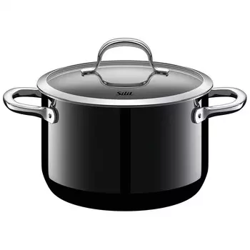 Silit Кастрюля, глубокая 20 см Passion Colours Black Silit