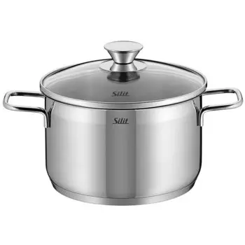Silit Кастрюля с крышкой 20 см, глубокая Pisa Silit