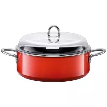 Silit Кастрюля с крышкой 28 см Passion Energy Red Silit