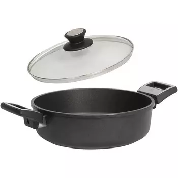 SKK Сковорода для тушения с крышкой 6 л 32 см SKK