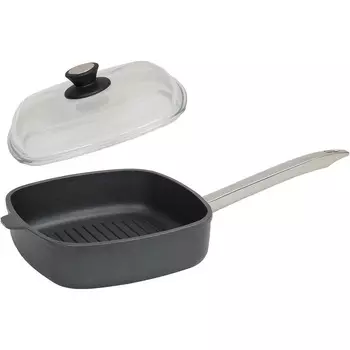 SKK Сковорода-гриль с крышкой 26 х 26 см SKK