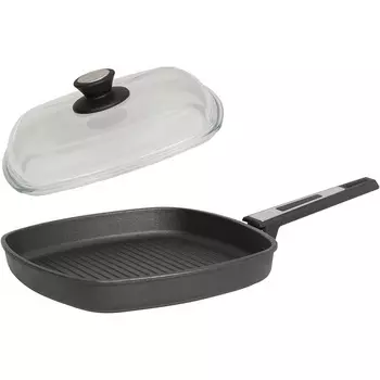 SKK Сковорода-гриль с крышкой 28 х 28 см SKK
