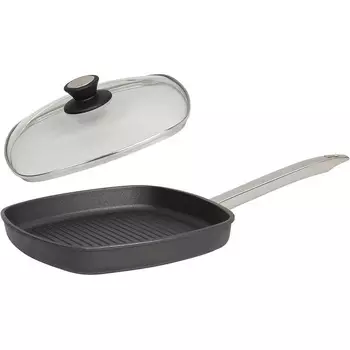 SKK Сковорода-гриль с крышкой 28 x 28 см SKK